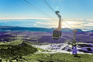 Cable car to Mount Teide in Tenerife, can hire by easyCar