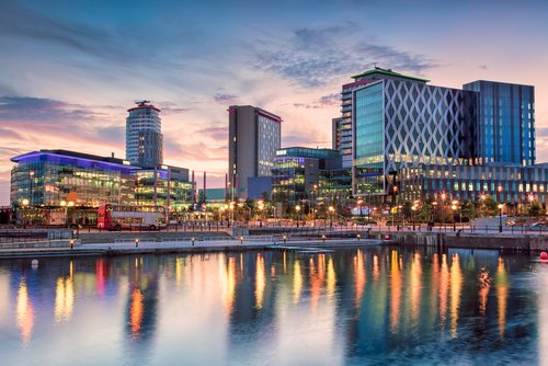 View of Salford that can be easily visited with car hire by easyCar.com