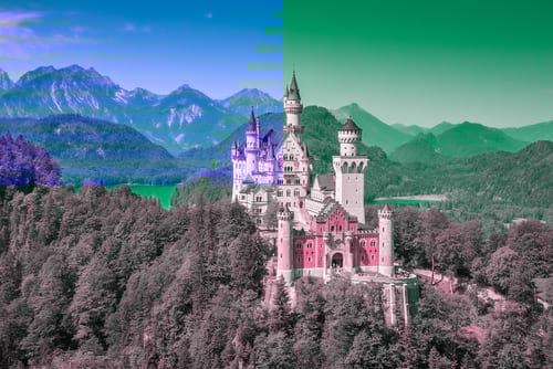 Fairy tale Castle in Germany visited using car hire from easyCar