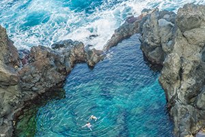Discover wild sea pools in Tenerife with car hire from easyCar
